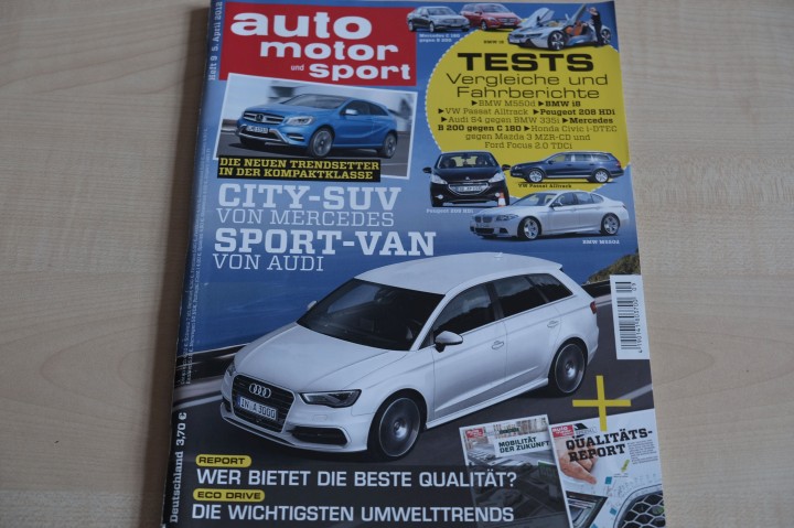 Deckblatt Auto Motor und Sport (09/2012)
